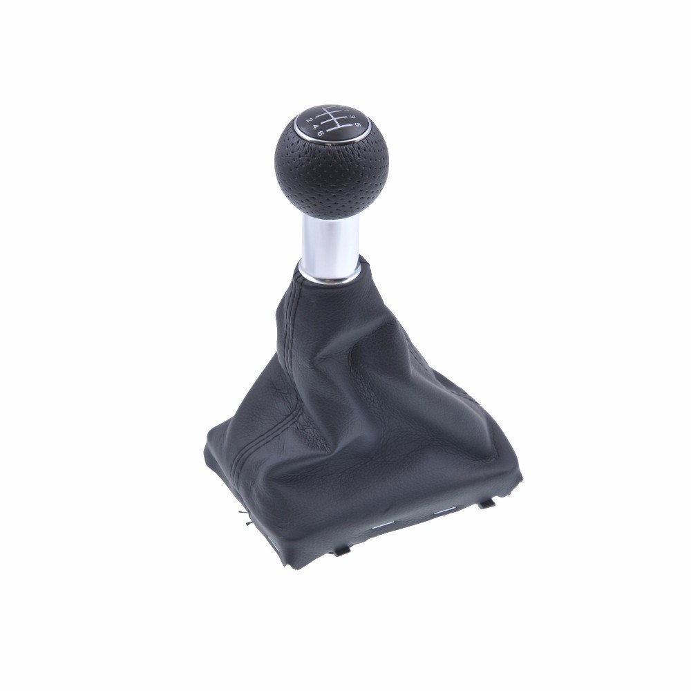 1078-1.jpg POMMEAU + SOUFFLET 6 VITESSE POUR AUDI A6 C6 DE 2004 A 2008 – Image 1