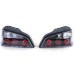 2 FEUX ARRIERE NOIR POUR PEUGEOT 106 PHASE 2 DE 08/1996 A 2003 – Image 5