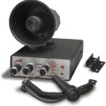 SIRENE 10 SONS AVEC MICROPHONE 105DB