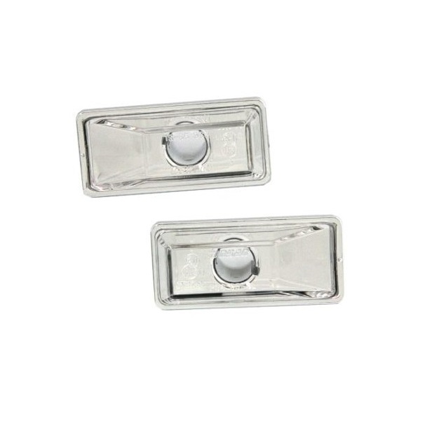 14043.jpg 2 CLIGNOTANT REPETITEUR CHROME PEUGEOT 106 PHASE 1 91-96 ET 306 PHASE 1 93-97 – Image 1