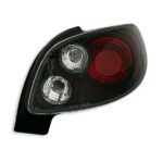 2 feux arrière rouge et noir pour PEUGEOT 206 3 et 5 portes de 09/1998 à 07/2006 – Image 4