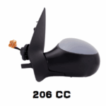 RETROVISEUR PEUGEOT 206 CC GAUCHE CONDUCTEUR ELECTRIQUE DE 08/2003 A 04/2009