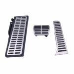 3 pédalier boîte automatique aluminium antidérapant look gti pour VW golf 5 6 scirocco touareg tiguan – Image 2