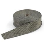 BANDE THERMIQUE TITAN 900 DEGREE 10M SUR 5CM DE LARGEUR ET 2MM D EPAISSEUR + COLLIERS – Image 3
