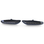 2 CLIGNOTANT REPETITEUR A 6 LED FOND NOIR BMW SERIE 1 SERIE 3 5 E60 E61 E90 E91 E92 E93 X1 E84 – Image 2