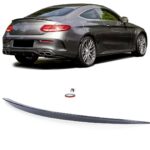 Becquet de coffre couleur carbone pour MERCEDES CLASSE C C205 COUPE de 09/2015 à 2022
