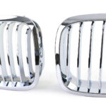 2 calandre chrome pour BMW série 3 e46 coupé phase 1 de 1999 à 04/2003 – Image 4
