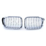 2 grille de calandre chrome et gris pour BMW série 3 E46 berline phase 1 de 05/1998 à 08/2001 – Image 5
