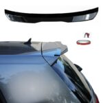 Becquet aileron de coffre noir brillant pour VW golf 6