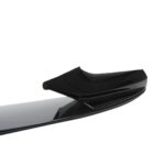 Spoiler avant noir brillant look M performance pour BMW série 5 F10 F11 pack M de 2010 à 2017 – Image 4