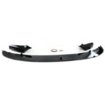 Spoiler avant noir brillant look M performance pour BMW série 5 F10 F11 pack M de 2010 à 2017 – Image 7