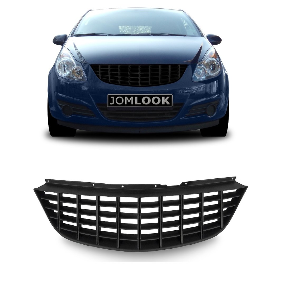 6320032OE-3.jpg CALANDRE LOOK OPC POUR OPEL CORSA D DE 07/2006 A 11/2010 – Image 1
