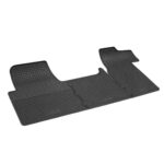 3 tapis de sol caoutchouc pour RENAULT MASTER 3 et OPEL MOVANO B