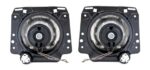 2 FEUX PHARE AVANT NOIR POUR VW GOLF 2 DE 8/83 A 12/92 AMPOULE H4 – Image 2