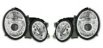 2 FEUX PHARE AVANT MERCEDES CLASSE CLK W208 DE 1997 A 07/2002
