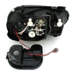 2 FEUX PHARE AVANT NOIR XENON D2S POUR VW GOLF 4 A PARTIR DE 2002 – Image 2
