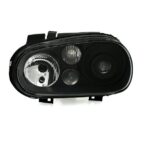 2 FEUX PHARE AVANT NOIR XENON D2S POUR VW GOLF 4 A PARTIR DE 2002 – Image 3
