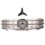 CALANDRE ARGENT ET CHROME MERCEDES ML W164 PHASE 1 DE 05/2005 A 04/2008 – Image 2