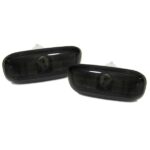 2 CLIGNOTANT D'AILE REPETITEUR NOIR POUR AUDI A3 8L DE 07/2000 A 03/2003