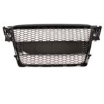 CALANDRE NOIR BRILLANT LOOK RS4 POUR AUDI A4 B8 PHASE 1 DE 12/2007 A 10/2011 – Image 2