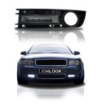 2 FEUX DE JOUR LED POUR AUDI A4 8E DE 2000 A 2004