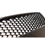 Calandre look RS5 chrome et noir pour AUDI A5 phase 1 de 2007 à 07/2011 – Image 3