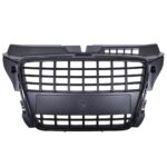 CALANDRE NOIR LOOK S3 POUR AUDI A3 8P2 PHASE 2 + SPORTBACK DE 04/2008 A 2012