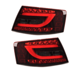 2 FEUX ARRIERE LED TFL ROUGE FONCER POUR AUDI A6 4F DE 04/2004 A 06/2008 AVEC PRISE 7 PIN – Image 4