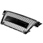 CALANDRE NOIR BRILLANT LOOK RS4 POUR AUDI A4 B8 PHASE 1 DE 12/2007 A 10/2011 – Image 3