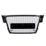 CALANDRE NOIR BRILLANT LOOK RS4 POUR AUDI A4 B8 PHASE 1 DE 12/2007 A 10/2011 – Image 5