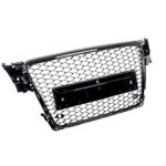 CALANDRE NOIR BRILLANT LOOK RS4 POUR AUDI A4 B8 PHASE 1 DE 12/2007 A 10/2011 – Image 6