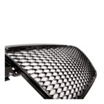 Calandre noir brillant look RS4 pour AUDI A4 B8 phase 1 de 12/2007 à 10/2011 – Image 3