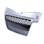 Calandre look TT RS gris alu et noir pour AUDI TT 8j de 2006 à 2014 – Image 3