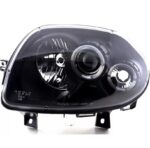 2 feux phare avant noir angel eyes RENAULT clio 2 phase 1 de 03/1998 à 03/2001 – Image 4