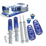 Kit amortisseurs suspensions combinés filetés avant arrière pour AUDI A3 8L DE 1996 A 03/2003