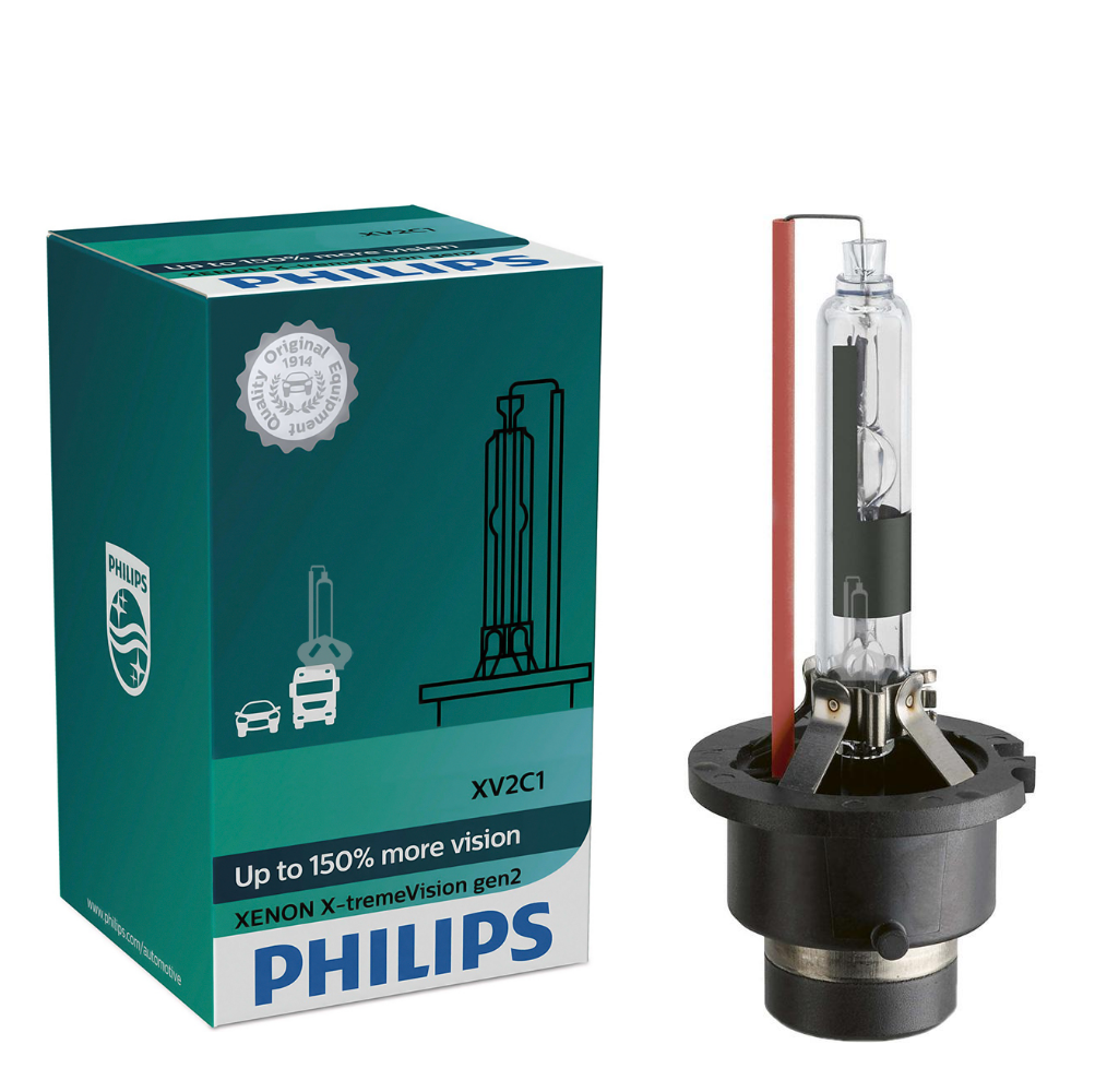 AMPOULE-D2R-PHILIPS-XTREMEVISION-1.png 1 AMPOULE XENON D2R 35W 85126 PHILIPS XTREME VISION + 150% - COULEUR 4800K – Image 1