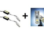 2 AMPOULE LED PLAQUE POUR VW GOLF 6 + 2 MODULE RESISTANCE PLAQUE ARRIERE