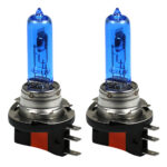2 AMPOULE XENON H15 POWERTEC BLANC XENON 5000K 12V 15W/55W FEUX DE JOUR DIURNE POUR VW GOLF 6