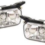 2 ANTIBROUILLARD CHROME MERCEDES CLASSE C W203 + CLK W209 > 05/2002