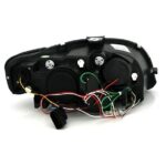 2 FEUX PHARE AVANT A TUBE LED TFL POUR AUDI A4 B7 DE 11/2004 A 11/2007 + FONCTION DRL – Image 2