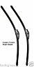 2 BALAIS ESSUIE GLACE ULTRA PLAT POUR VW GOLF 3