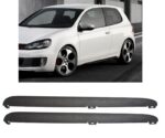 Kit pare-chocs avant arrière bas de caisse pour VW golf 6 look GTI en abs + 2 antibrouillards – Image 8