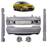 Pare-chocs avant arrière bas de caisse look AMG pour MERCEDES CLK C209 W209 de 03/2002 à 06/2009