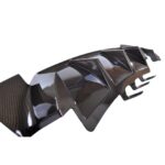DIFFUSEUR ARRIERE M5 COULEUR CARBONE DOUBLE SORTIE POUR BMW SERIE 5 F10 ET F11 PACK M / M5 – Image 4