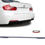 Becquet de coffre NOIR MAT M PERFORMANCE POUR BMW SERIE 5 F10
