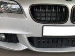 2 GRILLE DE CALANDRE REVETEMENT LOOK CARBONE GOLD + VERNIS DOUBLE LAME POUR BMW SERIE 5 F10 F11 – Image 5