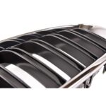 2 calandre double lame contour chrome intérieur noir pour BMW série 5 F10 F11 – Image 4