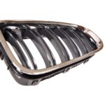 2 calandre double lame noir et chrome pour BMW série 6 F06 F12 F13 coupe gran coupe cabriolet et M6 – Image 2