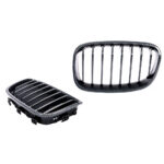 2 CALANDRE LOOK CARBONE POUR BMW SERIE 1 F20 / F21 PHASE 1 DE 07/2011 A 02/2015 – Image 2