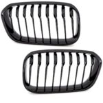 2 calandre look M performance noir brillant pour BMW série 1 F20 F21 phase 2 de 03/2015 à 09/2019 – Image 6